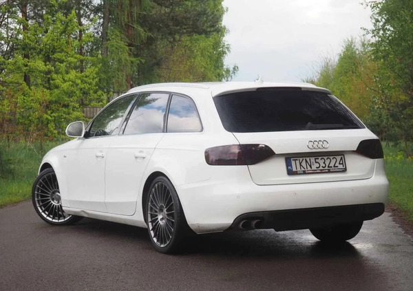 Audi A4 cena 32900 przebieg: 189830, rok produkcji 2009 z Leśna małe 742